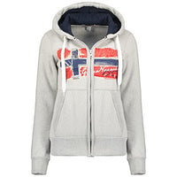 Thumbnail for Geographical Norway Women's Gayto Lady Hoodie, Pink Flash, 46 on Sale