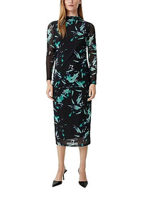 Thumbnail for comma maxi mesh dress, 99b4, 40 on sale