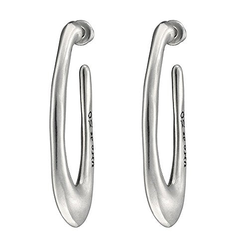 Uno De 50 women's hoop earrings silver plated - PEN0433MTL0000U on sale