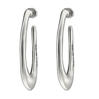 Thumbnail for Uno De 50 women's hoop earrings silver plated - PEN0433MTL0000U on sale