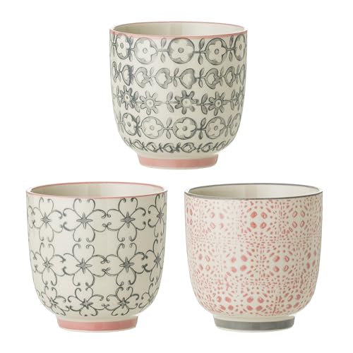 Bloomingville Cozy Mug Set of 3, Ceramic, 3 pieces (1 pack), 3 on sale