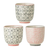 Thumbnail for Bloomingville Cozy Mug Set of 3, Ceramic, 3 pieces (1 pack), 3 on sale