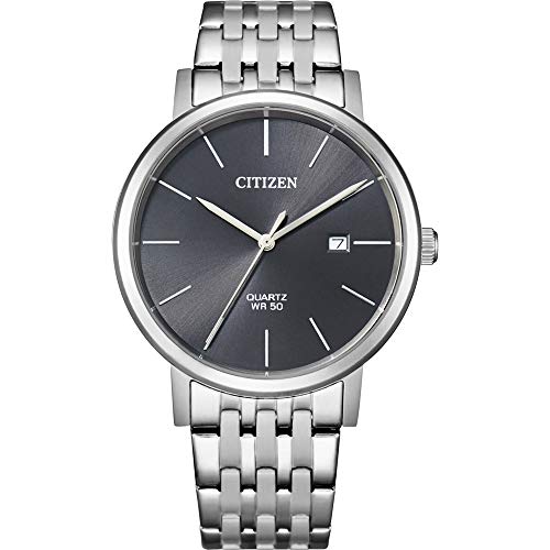 CITIZEN Men's Analog Quartz Watch with Stainless Steel Bracelet BI5070-57H on Sale