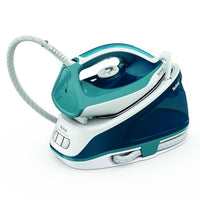 Thumbnail for Tefal SV6115 Express Essential Dampfbügelstation | 5,2 bar | Dampfstoß: 280 g/Min. | Dauerdampfmenge: 120 g/Min. | Calc Clear-Technologie | Xpress Glide Bügelsohle | 2200W | 1.4L | 36.2x17.9x25.6 cm im Sale