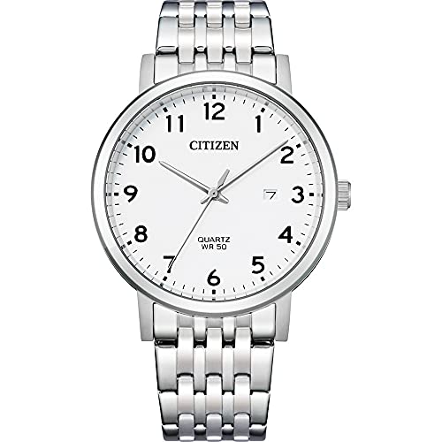 CITIZEN Men's Analog Quartz Watch with Stainless Steel Bracelet BI5070-57A on Sale