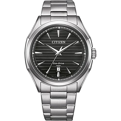 CITIZEN Men's Analog Japanese Quartz Watch with Stainless Steel Bracelet AW1750-85E on Sale