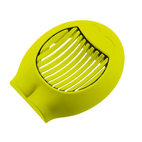 Koziol egg slicer Giovanni, plastic, mustard green, 3.7 x 12.5 x 15.3 cm on sale