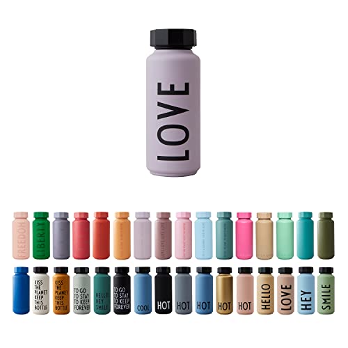 Design Letters Premium Insulated Bottles 500ml | Use as a 500ml thermal mug, 500ml thermos bottle, and thermos flask | Camping mug | Leak-proof stainless steel thermos bottles | BPA/BPS-free on sale