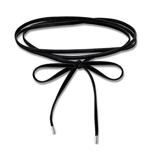 Thomas Sabo Damen Choker Samt Schwarz 925er Sterlingsilber KE1729-331-11 im Sale