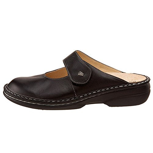 Finn Comfort Women's Stanford Clogs, Black, 39 EU on Sale