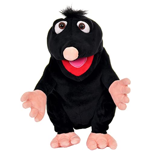 Living Puppets Handspieltier Maulwurf Schwups der Hügelkönig aus Stoff in der im Sale