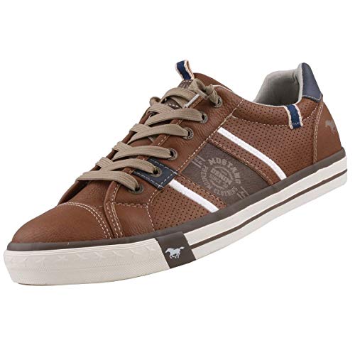 MUSTANG Herren Sneaker Braun, Schuhgröße:EUR 44 im Sale