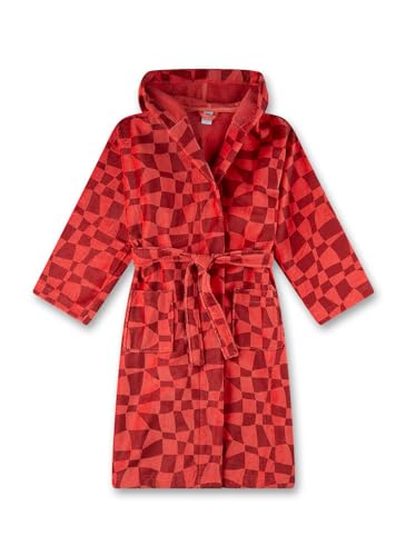 Sanetta Mädchen-Bademantel Rot 152 im Sale