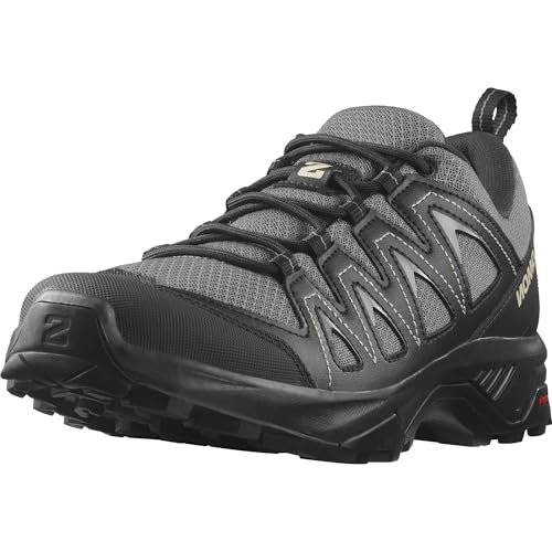Salomon X Braze Herren Outdoorschuhe, Outdoor-bereit, Sportliches Design, Vielseitiger Einsatz, Pewter, 43 1/3 im Sale