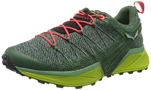 Salewa WS Dropline, Zapatillas de Trail Running para Mujer, Verde (Feld Green/Fluo Coral), EU im Sale