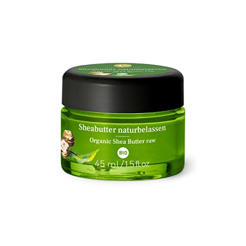 PRIMAVERA organic shea butter, natural, 45 ml – pure plant power – glass jar – aroma oil, body oil, natural cosmetics – skin protection, wind &amp; weather, soothing, anti-irritant – vegan on sale
