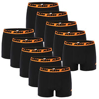 Thumbnail for KTM by Freegun Boxershorts für Herren Unterwäsche Pant Men´s Boxer 10 er Pack, Farbe:Black, Bekleidungsgröße:M