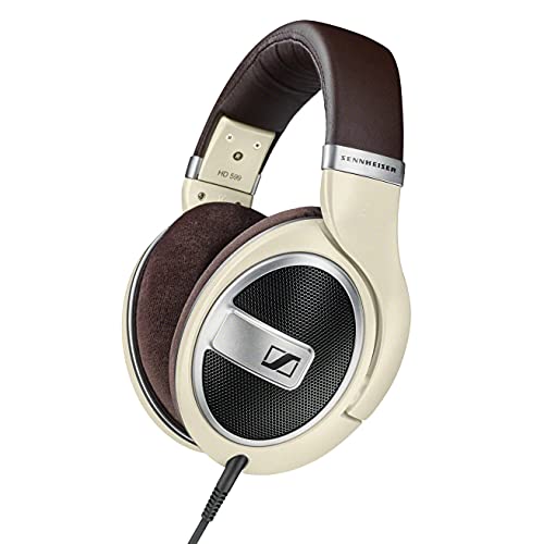 Sennheiser HD 599 Open-Back Around-Ear Headphones, Ivory on Sale