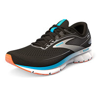 Thumbnail for Brooks Men's Trace 2 Sneaker, Black Hawaiian Ocean Orange, 45.5 EU on sale