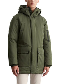Thumbnail for Marc OߴPolo Men's Parka with Hood, Lined, Grey (Broken Graphite), on Sale