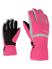 Thumbnail for Ziener LEJANO Kinder AS Ski-Handschuhe/Wintersport | Wasserdicht Atmungsaktiv, pop pink, 5 im Sale