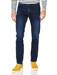 Thumbnail for Replay Herren Jeans Anbass Slim-Fit mit Power Stretch, Dark Blue 007-1 (Blau), 38W / 34 im Sale