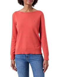 Thumbnail for Tommy Hilfiger Damen Pullover Strickpullover, Rosa (Whimsy Pink), im Sale