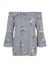 Thumbnail for Lascana Damen Carmenbluse im Sale