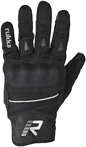 Rukka Airium 2.0 Motorrad Handschuhe (Black,10) im Sale