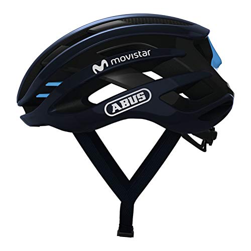 ABUS Rennradhelm AirBreaker - High-End Fahrradhelm für den professionellen Radsport - für Damen und Herren - Schwarz Matt, im Sale