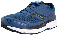 Thumbnail for Saucony Men's Echelon 8 Running Shoe, Storm/Black, EU on Sale