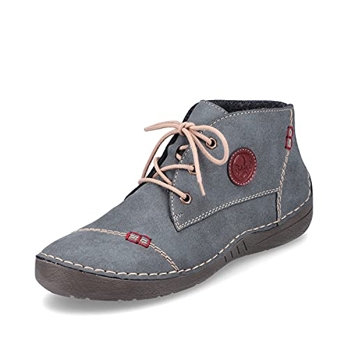Rieker Damen Rieker Damen Stiefelette, Blau 14, EU im Sale