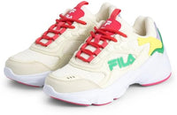 Thumbnail for FILA COLLENE Logo Kids Sneaker, Marshmallow-Azalea, 32 EU on sale
