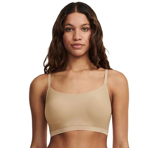Chantelle SOFTSTRETCH, Bustier Mit Soft Cups, Rundhalsausschnitt, Unnsichtbare Unterwäsche für Damen, Nude, XS/S im Sale