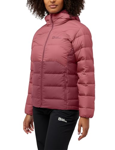 Jack Wolfskin Damen Ather Down Hoody W Daunenjacke, Red Ochre, EU im Sale