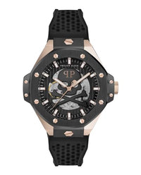 Thumbnail for Philipp Plein Herren Uhr Automatik Plein $KELETON ROYAL PWPFA0524 Silikon im Sale