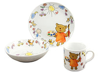 Thumbnail for Creatable, 15027, Teddy series, 3-piece children's dinnerware set, multicolored, 24 x 20 x 26 cm on sale