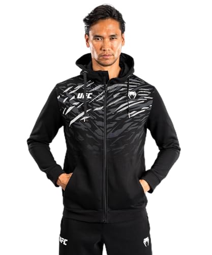 Venum Herren Mens Replica Zip Hoodie Sweatshirt, Schwarz/Gold,  EU im Sale