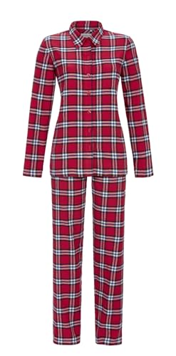 Ringella Pyjama aus Webflanell Farbe rot, im Sale