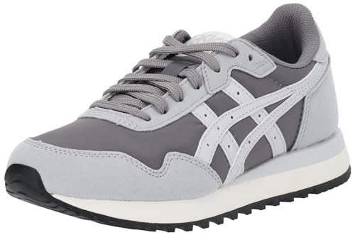 ASICS Herren Tiger Runner II Sneaker, Carbon/Cloud Grey, EU im Sale