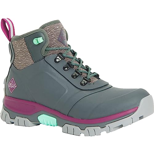 Muck Boots Damen Apex Lace Up Gummistiefel, Dark Shadow, EU im Sale