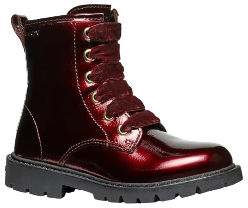 Geox J SHAYLAX Girl A Ankle Boot, Bordeaux, 28 EU on sale