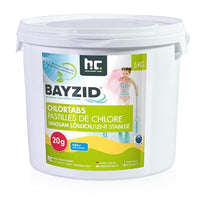 Thumbnail for Chlor Tabletten langsam löslich 20g 1 x 5 kg BAYZID von Höfer Chemie zur dauerhaften Chlorung von Pool und Schwimmbad - Hochwirksam gegen Bakterien und Pilze im Sale