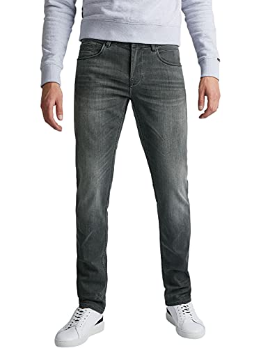 PME Legend Herren Jeans Nightflight Soft mid Grey hellgrau - 36/34 im Sale