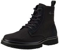 Thumbnail for Calvin Klein Jeans Men's Mid Boot Boots Eva Boot Mid Laceup Mix Ml Sat Lacing, Black (Triple Black), EU on Sale