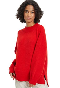 Thumbnail for Tamaris Women's BARLT Sweater, Fiery Red, 36 on Sale