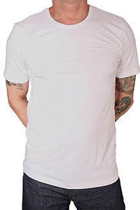 Thumbnail for Marvelis Men's T-Shirt Round Neck T-Shirt Body-Fit, Jersey, White 00, on Sale