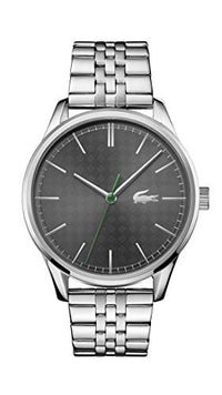 Thumbnail for Lacoste Analog Quartz Watch for Men with Silver Stainless Steel Bracelet - 2011073 on Sale