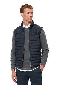 Thumbnail for Marc OߴPolo Herren Steppweste Übergangsjacke wasserabweisend, Schwarz (Black), im Sale