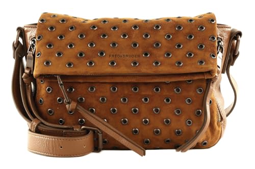 FREDsBRUDER Hey You Rock Crossbody Bag Dark Caramel on sale